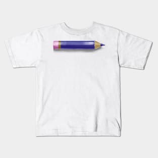 Purple Pencil Kids T-Shirt